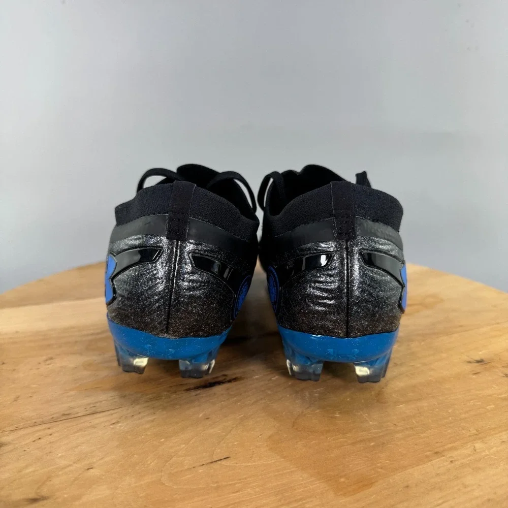 Under‎ Armour UA Magnetico Elite 5 FG Mens Size 10 Soccer Cleats Black Blue NEW